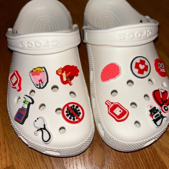Crocs Charm Nurse Doctor Healthcare Medical 12 piece set - Picture 2 of 4